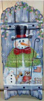 Flakey Friends Sled ePattern - Betty Bowers - PDF DOWNLOAD